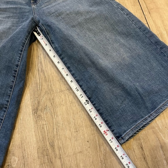 A.N.A. Denim Wide Leg Crop Pants High Rise 6 - Picture 7 of 12